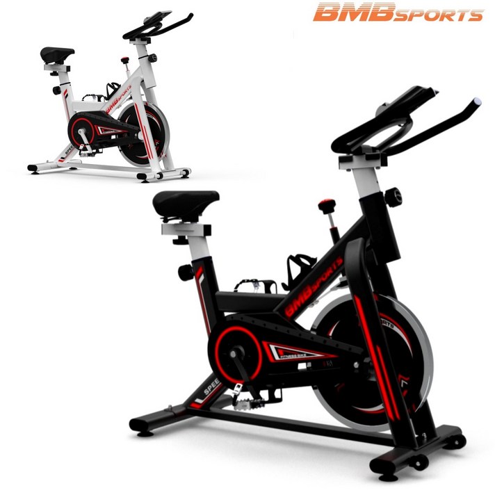 비앰비스포츠 고정식 자전거 BSI-X105AZ 스핀바이크 모음 실내 사이클 가정용 홈트 유산소 B, BSI-X105AZ 화이트(매트X)