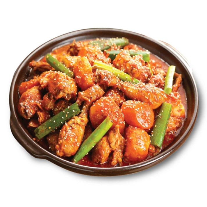 매콤닭볶음탕 국내산 닭요리 볶음탕 4~5인분 1.2kg, 1개, 1200g