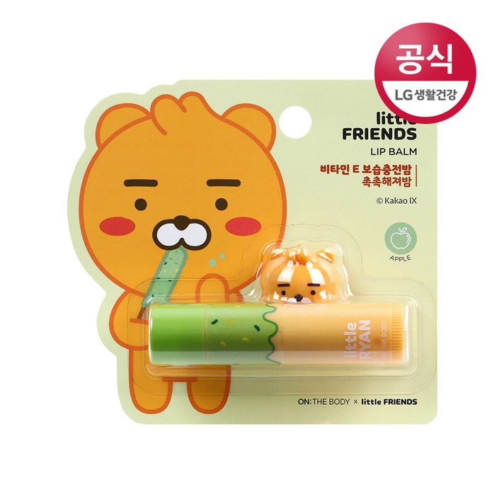 온더바디 리틀 라이언 비타민E 립밤 4.5g, 단품, 단품