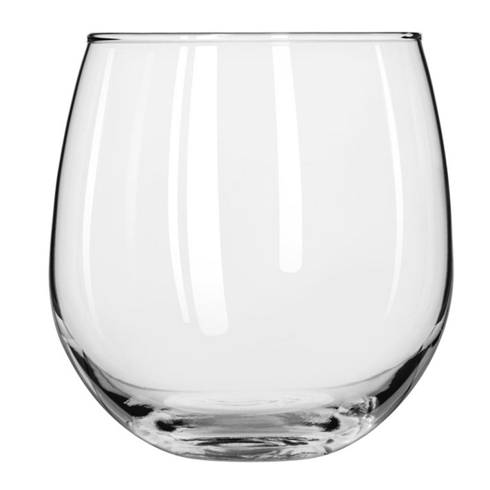 Libbey 스템리스 레드 와인잔 4개입, 488ml