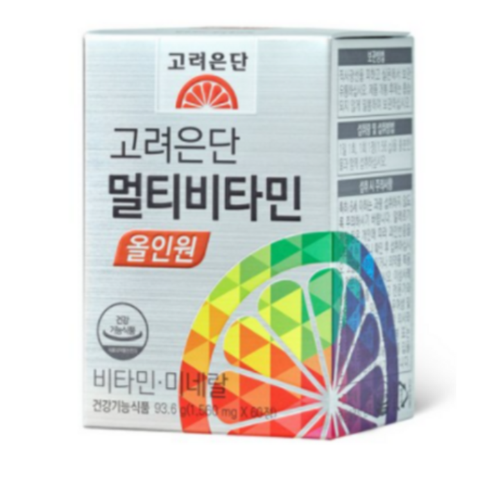 고려은단 멀티비타민 올인원 60정, 1개