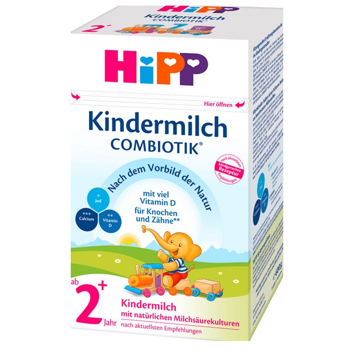 Hipp Children's milk Combiotik from 2 years 힙분유 24개월 아기 우유 독일 발송 21oz (600g) X 6팩