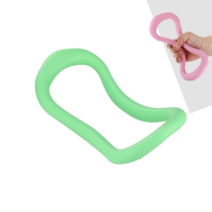 벨레포피 다리링 종아링 소프트타입 종아리 요가링 젠링 1+1, 파스텔그린