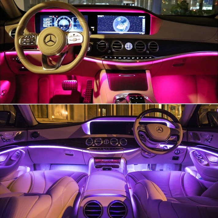 (블루투스연동) 력셔리 엠비언트 광섬유 무드등 인테리어 라이트 diy 블루투스, 블루투스풋등(모듈미포함)