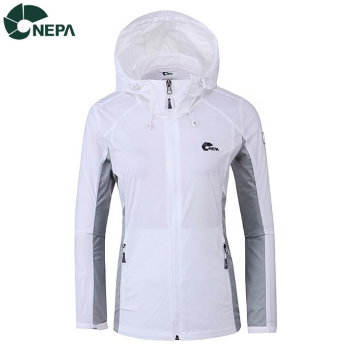 NEPA 네파 여성 넵튠 방풍 자켓 화이트 7D40606