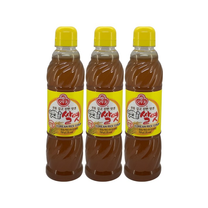 오뚜기 옛날 쌀엿(조청) 700g 3개, 단일상품