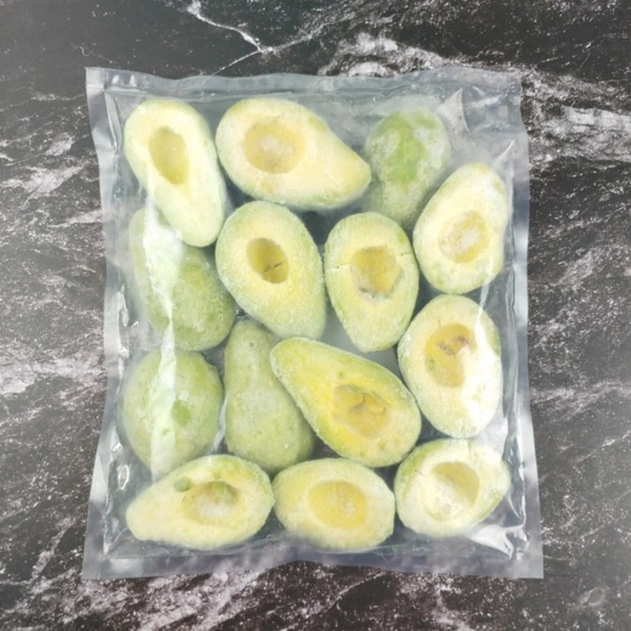 냉동 아보카도 (하프컷) 500gx1팩 /자연미가 건강과일, 1개, 500g