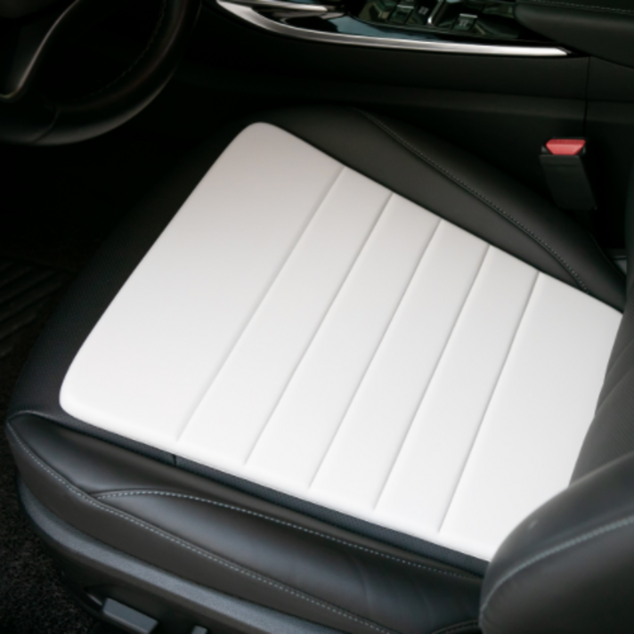 드라이빙매트 운전자방석 차량방석 미끄럼방지 방수기능 차량매트 운전자매트 고밀도우레탄 우레탄방석 차량시트, 쿨그레이