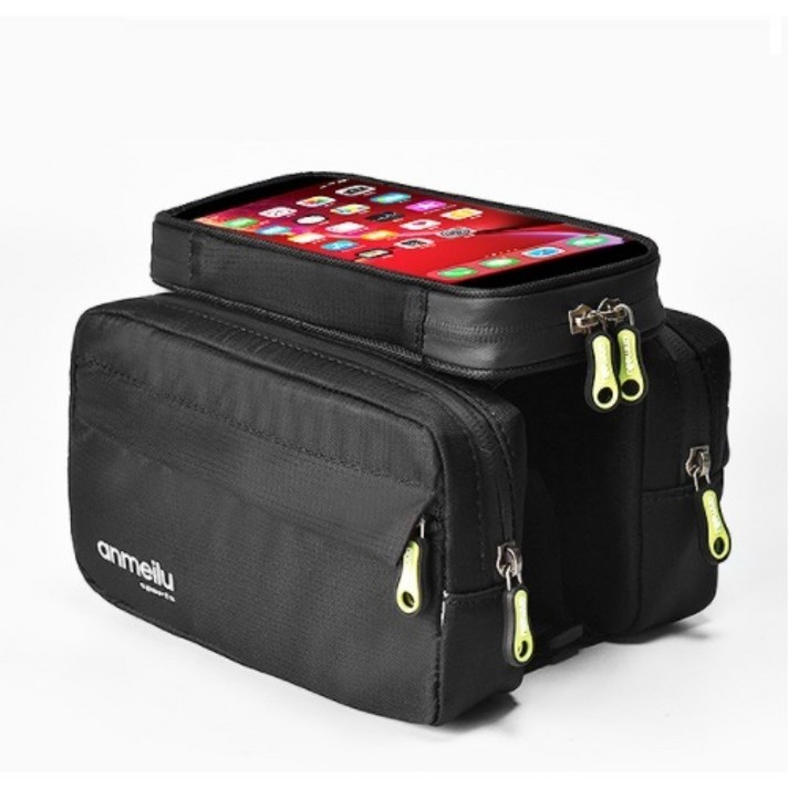 자전거 핸드폰 더블백 프레임 가방 베이직 3리터 Beauty Home Life