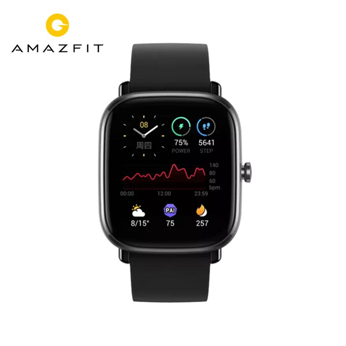 어메이즈핏 Amazfit GTS 2 mini 한글지원, 블랙