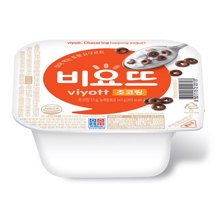 서울우유 비요뜨 초코링 6개입, 6개