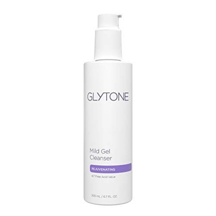 GLYTONE Mild Gel Cleanser with 4.7 Free Acid Value Glycolic Acid Glycerin Refreshing Gel Formula, 1