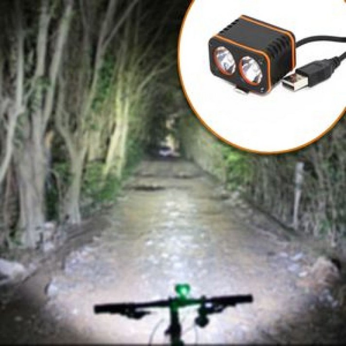 자전거 T6 USB 듀얼 부엉이 라이트