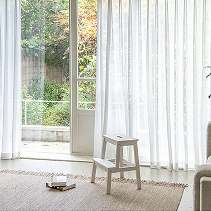 프리미엄 쉬폰 커튼 24평 34평 먼지없는 샤랄라커튼 특대형