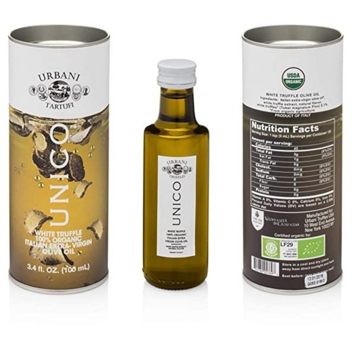 Italian White Truffle Extra Virgin Olive Oil 얼바니트러플 이탈리아 화이트 트러플 오일 100ml, 3.4