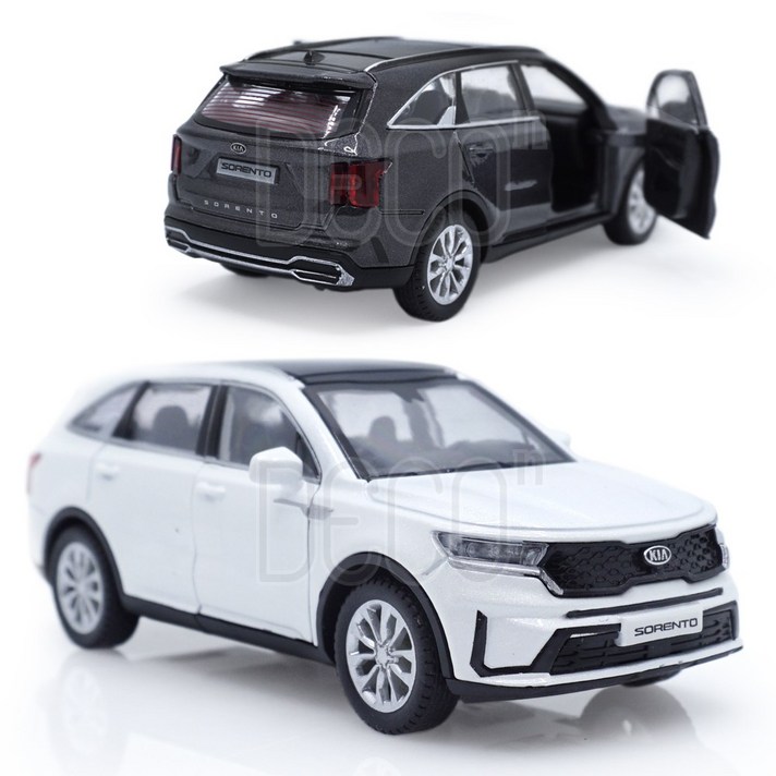 데코앤 쏘렌토 MQ4 다이캐스트 미니카 풀백 모형 피규어, 쏘렌토MQ4(화이트)