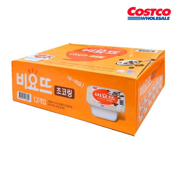 [퀴클리몰] 비요뜨 초코링 143g x 12, 1개
