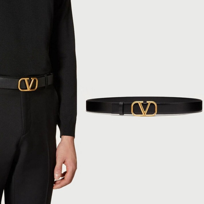 발렌티노 20FW V LOGO 골드 블랙 벨트 UY2T0Q90ECU 0NO UY2T0..