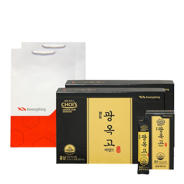 광동 광옥고마일드스틱 10g 30포, 60포, 10ml
