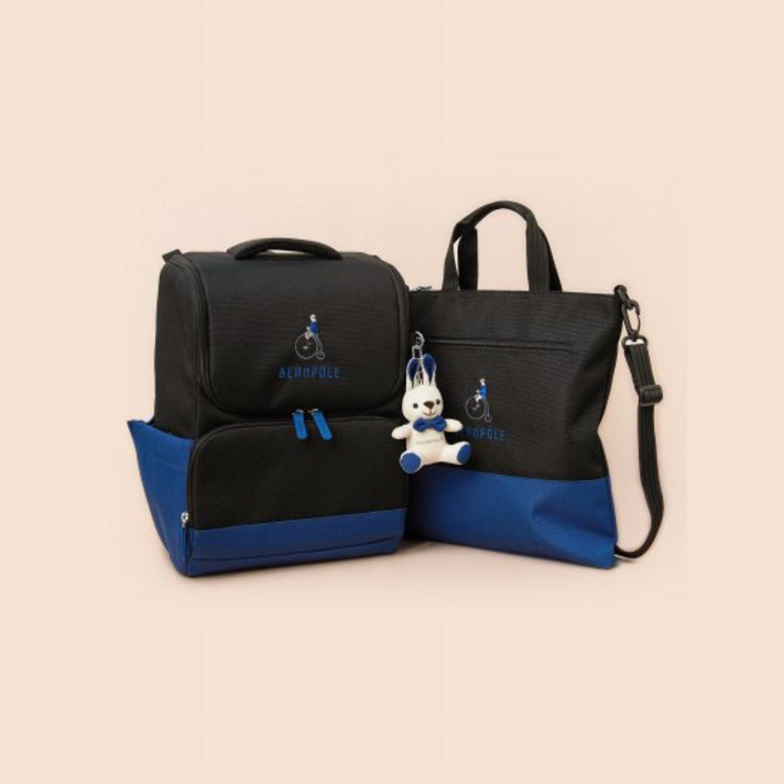[BEANPOLE KIDS]블랙 코어 솔리드 책가방 SET(PS001179985)