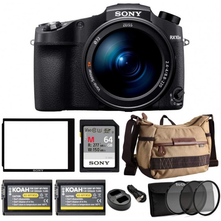 64GB SD 카드 및 액세서리 번들을 포함한 Sony CyberShot RX10 IV 디지털 카메라 : 카메라 & 사진, 단일옵션