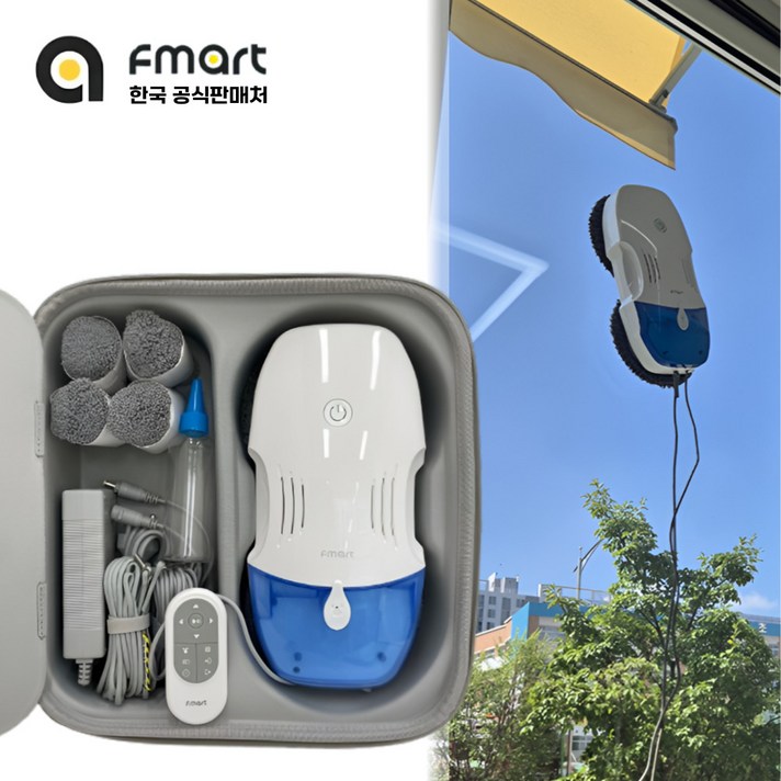 에프마트 창문 청소 로봇 FMART 4세대 유리창 베란다 창문 이중창 외창
