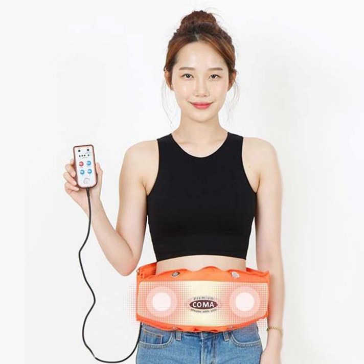 복부 허리 뱃살 코마 벨트 복부 진동 FMM 마사지기 200 *B!ust