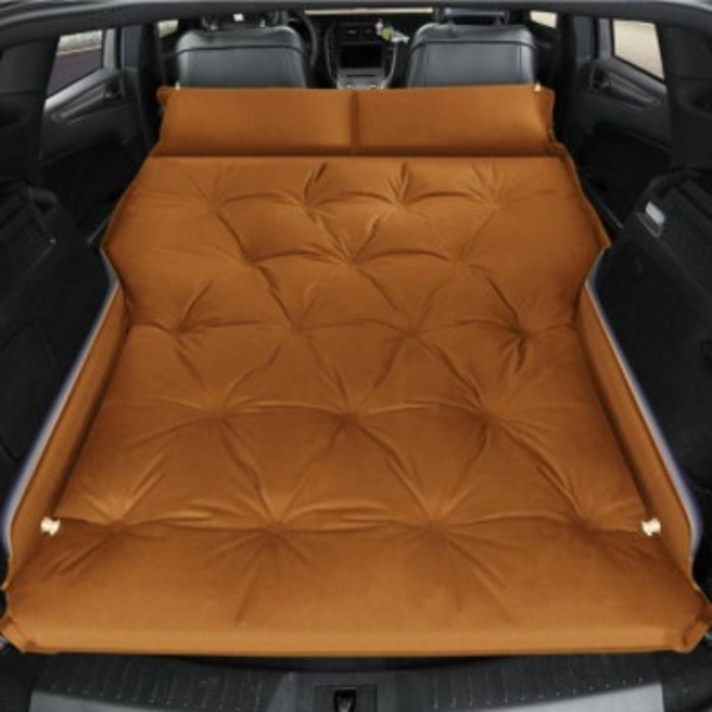 차박 자충매트 평탄화 캠핑 SUV RV 전용 꿀잠 백패킹 에어 매트리스 차량용, 그레이투톤