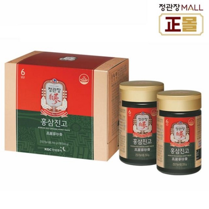 (본사출고) 정관장 홍삼진고 250g*2병, 250g, 2개