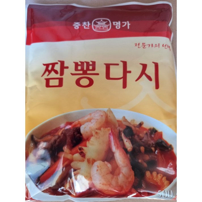 중찬명가 사자표 짬뽕다시 500g