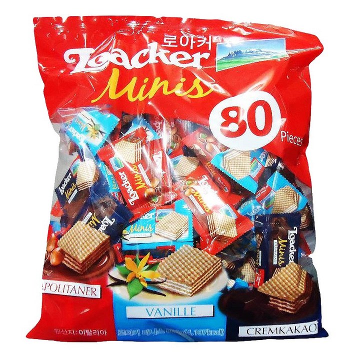 로아커 웨하스 미니스, 800g, 1봉