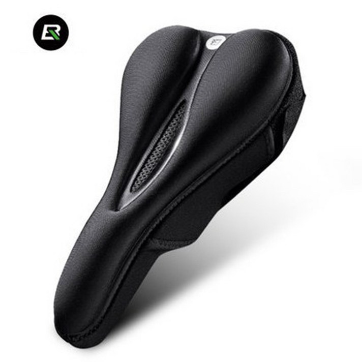 락브로스 자전거 젤 안장 커버 패드 충격완화 장거리 라이딩 국토종주 자전거 안장통 안장쿠션 엉덩이보호쿠션 실리콘패드, 소
