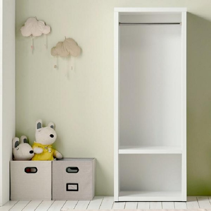 [AWESOMATIC] 베이비장 아동 아이방 어린이 유아옷장 주니어장 초등 아기서랍장 키즈 유아수납장 애기, 화이트
