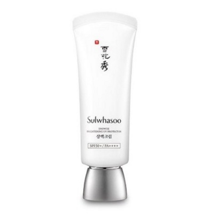 설화수 상백크림 50ml 2호 밀키톤업 선블록/선크림/선로션, 1개