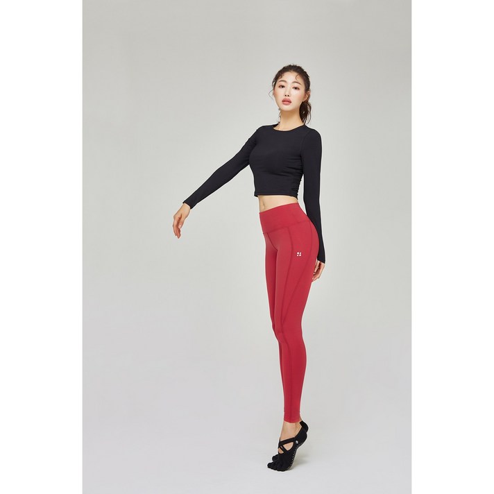 제인코트 바디웜 9부 기모 레깅스 SNA2917