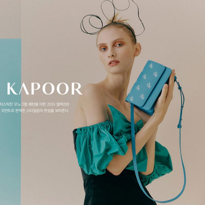 4 색 편지 장식 메신저 가방 ACCORDION BAG 숄더백 FIND KAPOOR 파인드카푸어 추천 데일리백 립스틱 파우치백