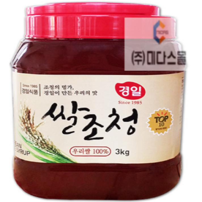 경일식품 우리쌀조청 3KG_우리쌀100%, 1개, 3kg