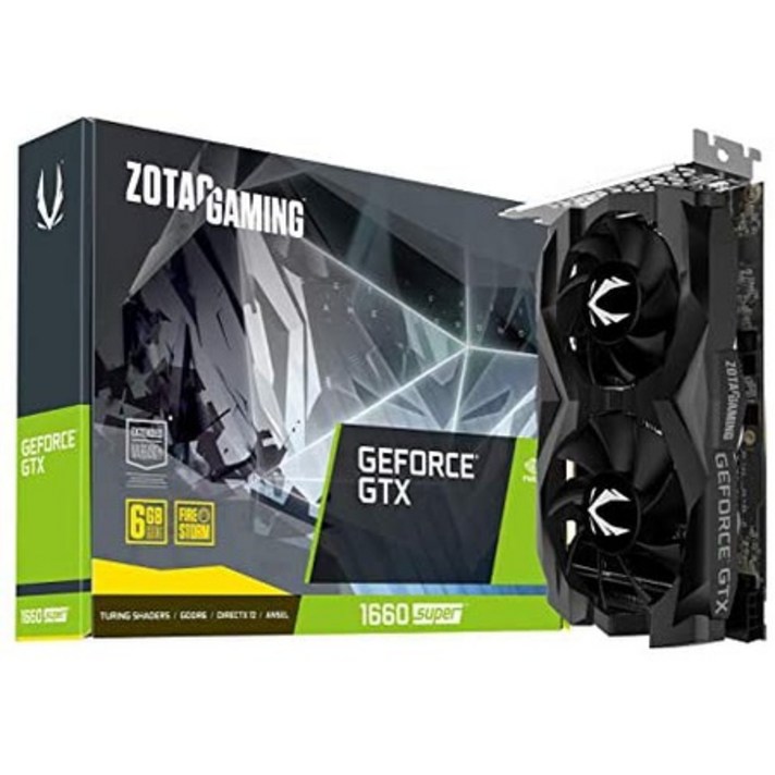 해외550022776 그래픽카드 ZOTAC Gaming GeForce GTX 1660 Super 6GB GDDR6 192-bit Gaming Graphics Card, 상세 설명 참조0