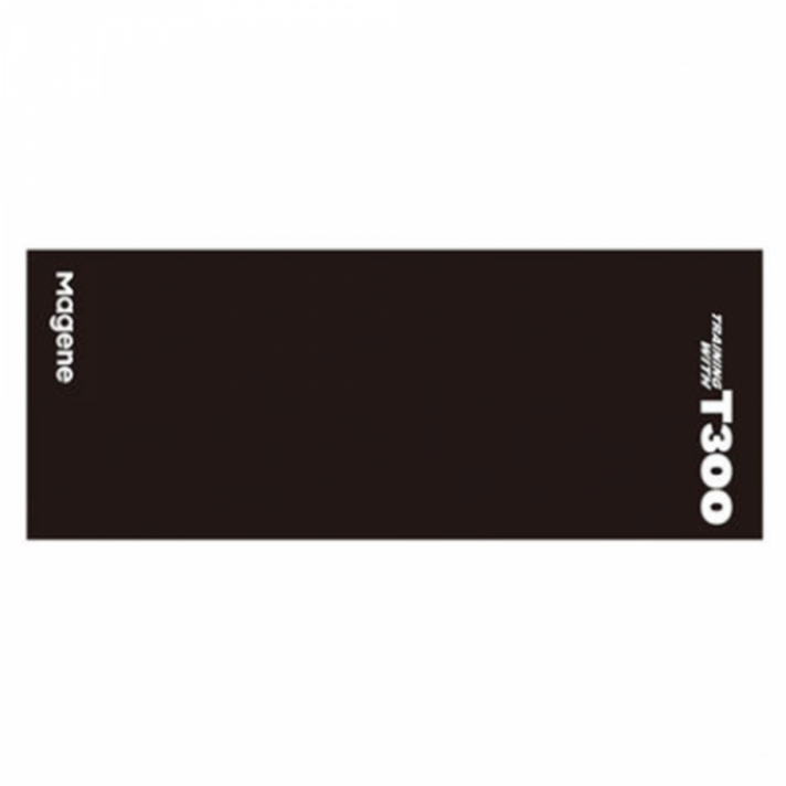 실내 자전거 런닝머신 매트 홈트레이닝 운동기구 바닥 미끄럼 소음방지 충격흡수 두께 6mm, 블랙