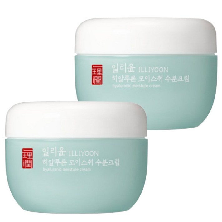 아모레퍼시픽 일리윤 히알루론 모이스춰 수분크림 100ml +, 2개