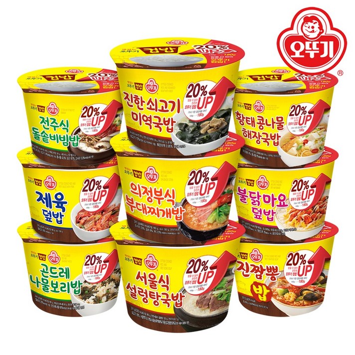 맛있는 오뚜기 컵밥 (증량) 네맘대로 골라담기 22종, 컵밥_춘천닭갈비덮밥(증량)310G