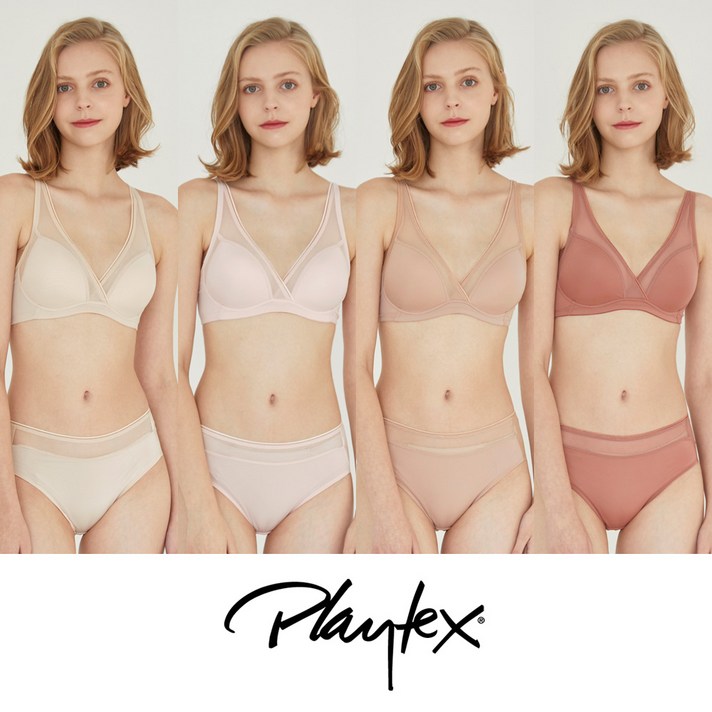[Playtex] 플레이텍스 와이어리스 18HOUR 8종세트 PXW0P83848687_T