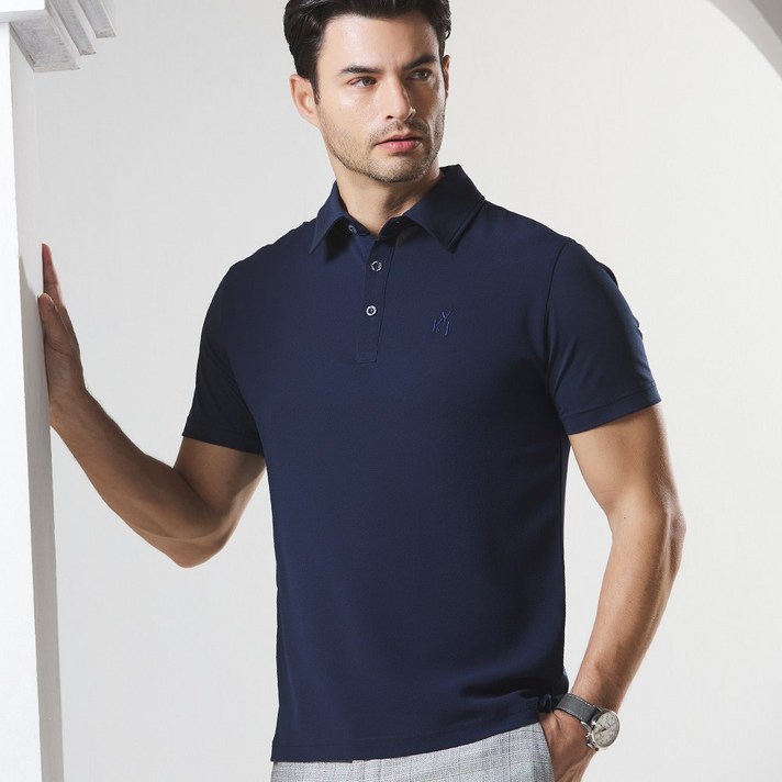 김영주골프 VAZO 남자골프웨어 GIO 반팔티셔츠 골프복