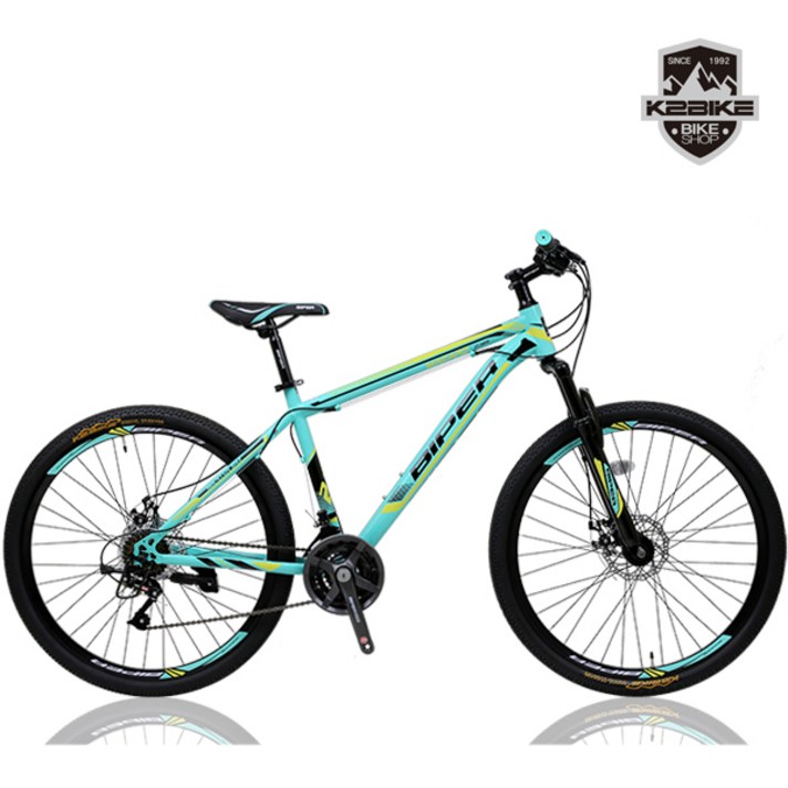 K2BIKE 2021 MTB자전거 메커드SFD 24인치 21단 디스크 MTB 자전거, 메커드SFD 24형 민트+블랙 미조립