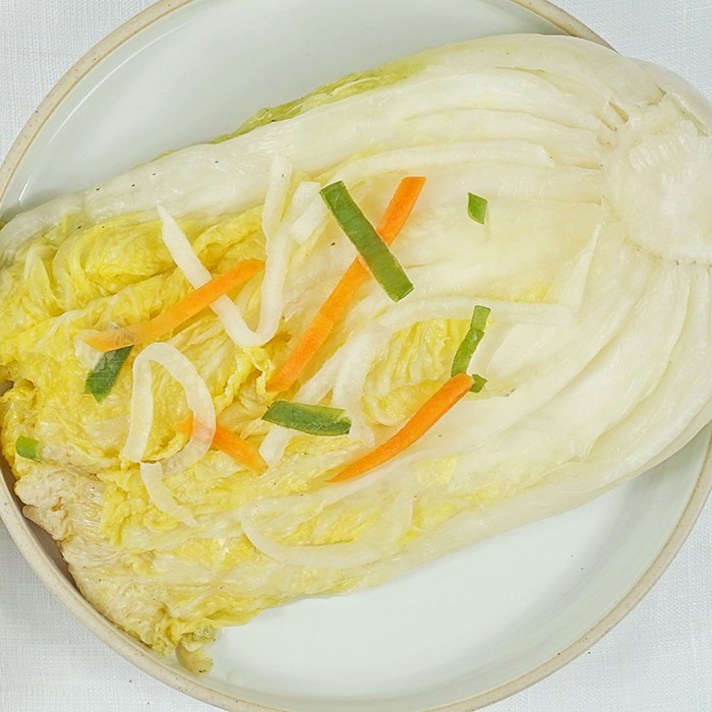 국산재료100% 새콤아삭 시원한 맛 백김치 3kg 5kg