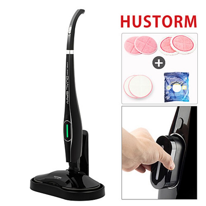 [휴스톰] 휴스톰 듀얼스핀플러스 무선물걸레청소기 HS-11000/소확행청소기, 단품/단품