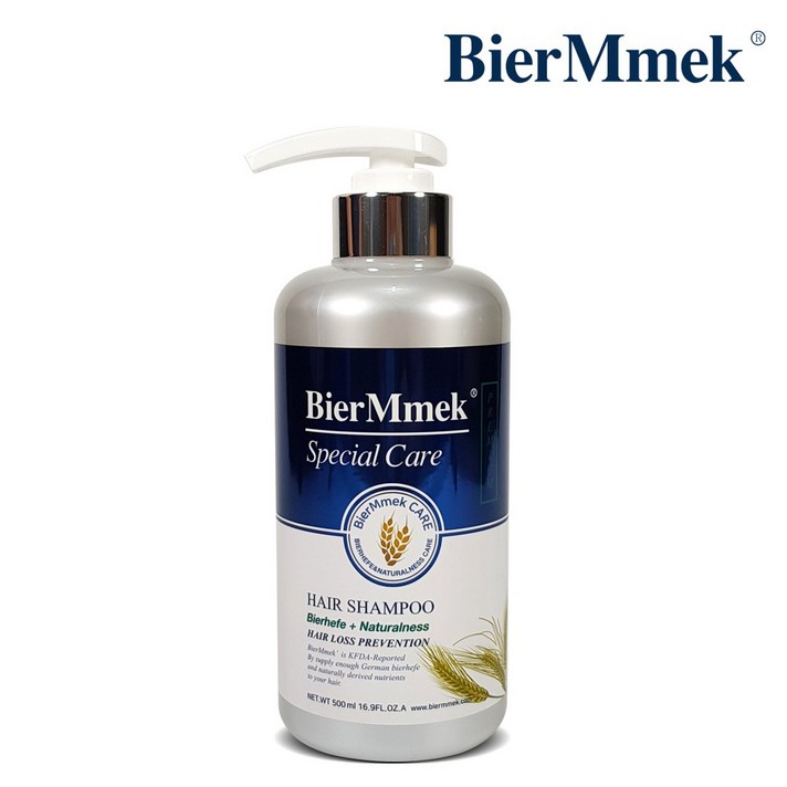 비어멕 식약처인정 천연독일맥주효모 프리미엄 탈모샴푸& 트리트먼트 500ml 탈모샴푸, 비어멕 독일 맥주효모 탈모샴푸