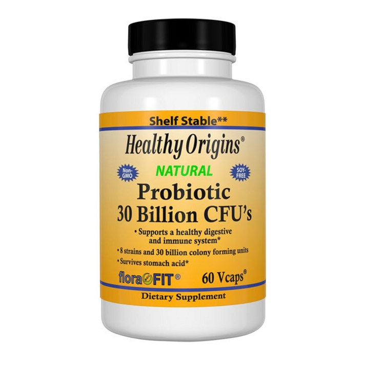 헬시오리진스 프로바이오틱스 유산균 300억 CFUs 60캡슐 / Healthy Origins Probiotic 30 Billion CFUs