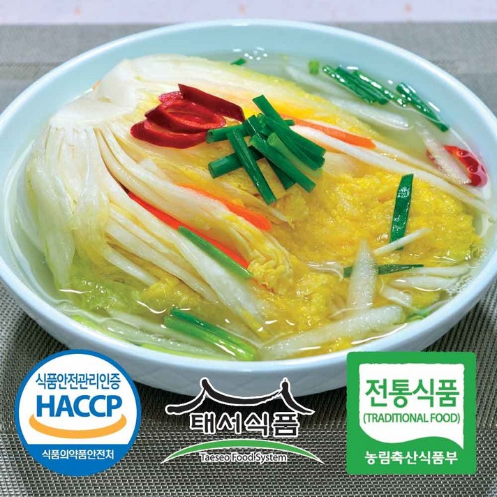 태서식품 백김치, 5kg, 1개