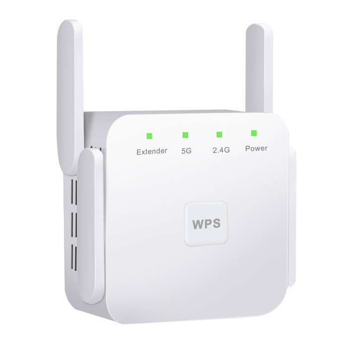 5Ghz 무선 와이파이 중계기 1200Mbps 라우터 부스터 24G 장거리 연장기 5G 신호 증폭기 와이파이무선, 03 Black US
